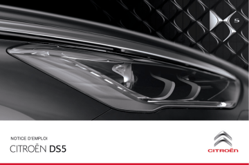 DS Automobiles DS 5 2011-2015 Manuel du propriétaire | Fixfr