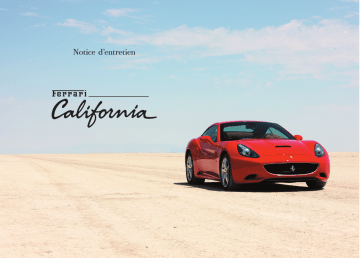 Ferrari California 2009-2014 Manuel du propriétaire | Fixfr