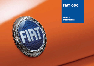 Fiat 600 1998-2010 Manuel du propriétaire | Fixfr