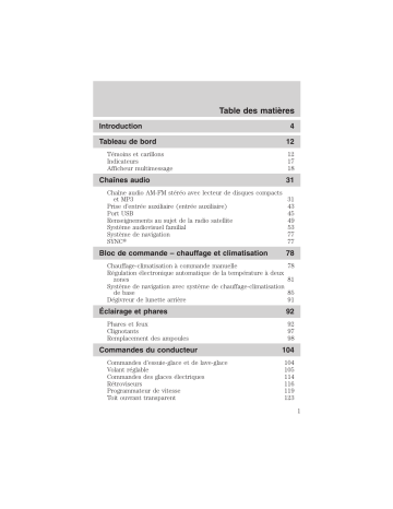 Ford Flex 2009-2012 Manuel du propriétaire | Fixfr