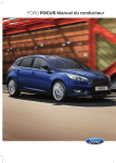 Ford Focus 2014-2018 Manuel du propri&eacute;taire