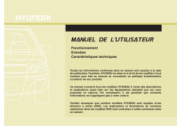 Hyundai Elantra 2010-2015 Manuel du propriétaire