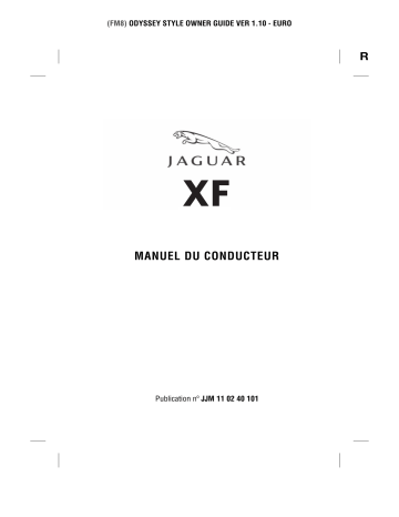 Jaguar XF 2008-2015 Manuel du propriétaire | Fixfr