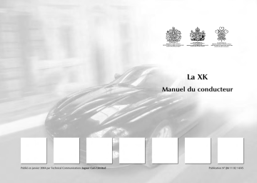 Jaguar XK8 1996-2006 Manuel du propriétaire | Fixfr