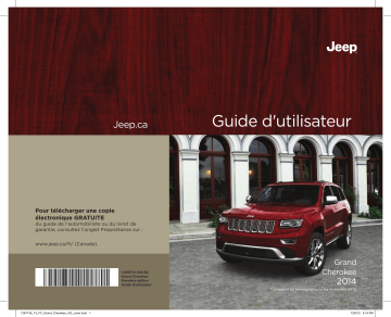 Jeep Grand Cherokee 2010 Manuel du propriétaire | Fixfr