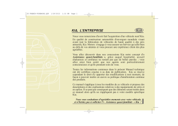 KIA Cee'd 2012-2015 Manuel du propriétaire | Fixfr