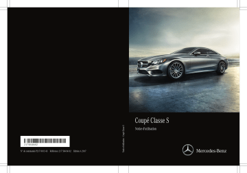 Mercedes-Benz Classe S Coupe 2014-2017 Manuel du propriétaire | Fixfr
