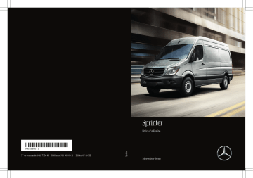 Mercedes-Benz Sprinter 2013-2017 Manuel du propriétaire | Fixfr