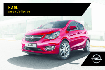 Opel Karl 2015 Manuel du propriétaire | Fixfr