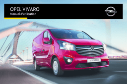 Opel Vivaro 2014 Manuel du propriétaire