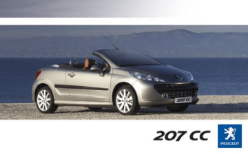 Peugeot 207 Manuel du propriétaire | Fixfr