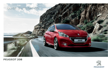 Peugeot 208 Manuel du propriétaire | Fixfr
