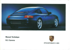 Porsche 911 Carrera 1997-2002 Manuel du propriétaire