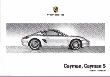 Porsche Cayman 2006-2009 Manuel du propriétaire | Fixfr