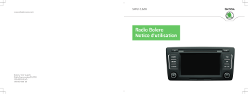 SKODA Radio Bolero Manuel du propriétaire | Fixfr