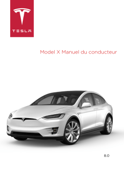 Tesla Model X 2017 Manuel du propriétaire