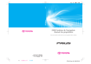 Toyota Prius 2003-2009 Manuel du propriétaire | Fixfr