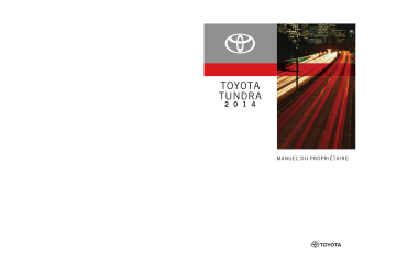 Toyota Tundra 2014 Manuel du propriétaire | Fixfr
