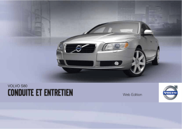 Volvo S80 2006-2013 Manuel du propriétaire | Fixfr