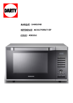 Samsung GE71A Manuel utilisateur