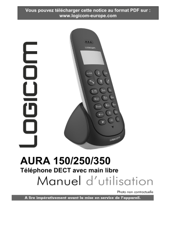 Manuel du propriétaire | Logicom Aura 350 Manuel utilisateur | Fixfr