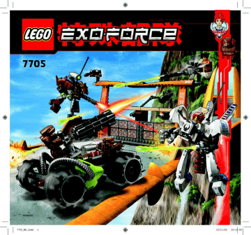 Guide d'installation | Lego 7705 Gate Assault Manuel utilisateur | Fixfr