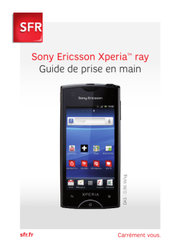 Sony Xperia ray sfr Manuel utilisateur