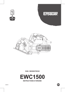 Erbauer EWC1500 Manuel utilisateur