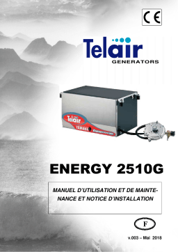 Telair Energy 2510G Manuel utilisateur