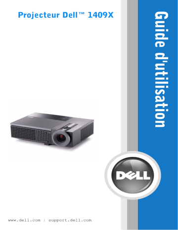 Dell 1409X Projector electronics accessory Manuel utilisateur | Fixfr