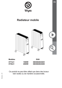 Blyss HT20J1 Manuel utilisateur
