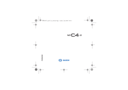 Sagem MY C4-2 Manuel utilisateur