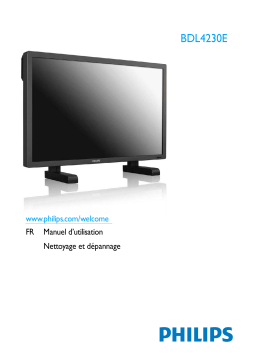 Philips BDL4230E Manuel utilisateur