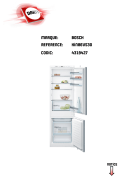 Bosch KGN46AL30KGN46XL30 Manuel utilisateur