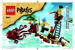 Lego 6240 Kraken Attackin' Manuel utilisateur