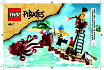 Guide d'installation | Lego 6240 Kraken Attackin' Manuel utilisateur | Fixfr