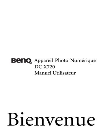 Manuel du propriétaire | BenQ DC X720 Manuel utilisateur | Fixfr