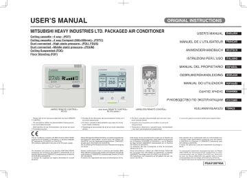 FDT | FDEN | FDU | FDUS | FDUM | FDE | FDTC | Mitsubishi Heavy Industries FDF Manuel utilisateur | Fixfr