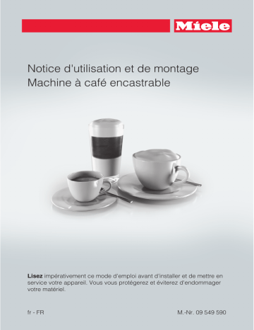 Manuel du propriétaire | Miele CVA 6431 Nespresso Manuel utilisateur | Fixfr