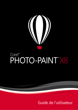 Corel Photo Paint X8 Mode d'emploi