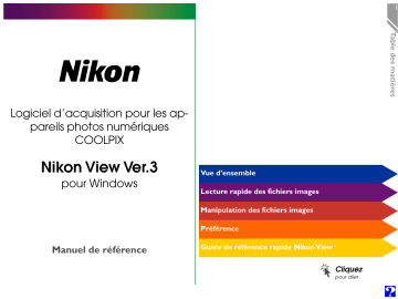 Manuel du propriétaire | Nikon View 3 Manuel utilisateur | Fixfr