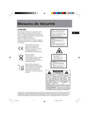 Manuel du propriétaire | Thomson CS140 Manuel utilisateur | Fixfr