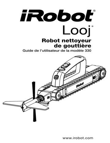 Manuel du propriétaire | iRobot Looj 300 Series Manuel utilisateur | Fixfr