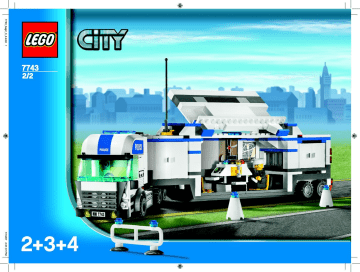 Guide d'installation | Lego 7743 Police Command Center Manuel utilisateur | Fixfr