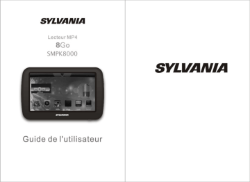 Mode d'emploi | Sylvania SMPK 8000 Manuel utilisateur | Fixfr