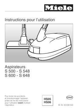 Miele S 648 Manuel utilisateur