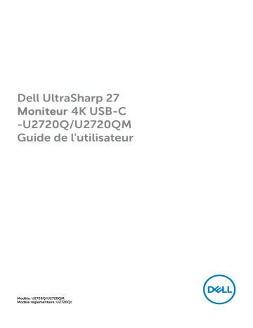 Dell U2720Q electronics accessory Manuel utilisateur | Fixfr