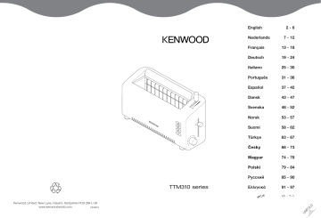 Manuel du propriétaire | Kenwood TCM811BL MESMERINE Manuel utilisateur | Fixfr