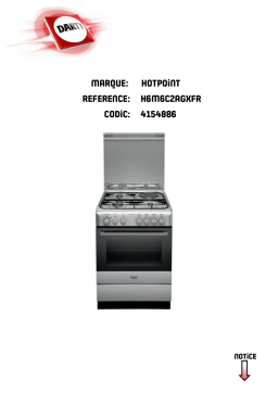 Hotpoint H6M6C2AGX Manuel utilisateur