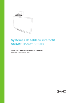 SMART Technologies U100 (ix3 systems) Mode d'emploi